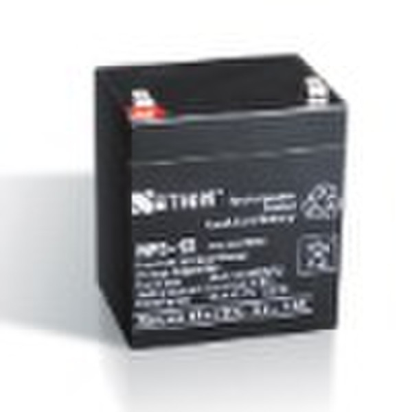 Valve regulated lead acid battery 5AH/12V