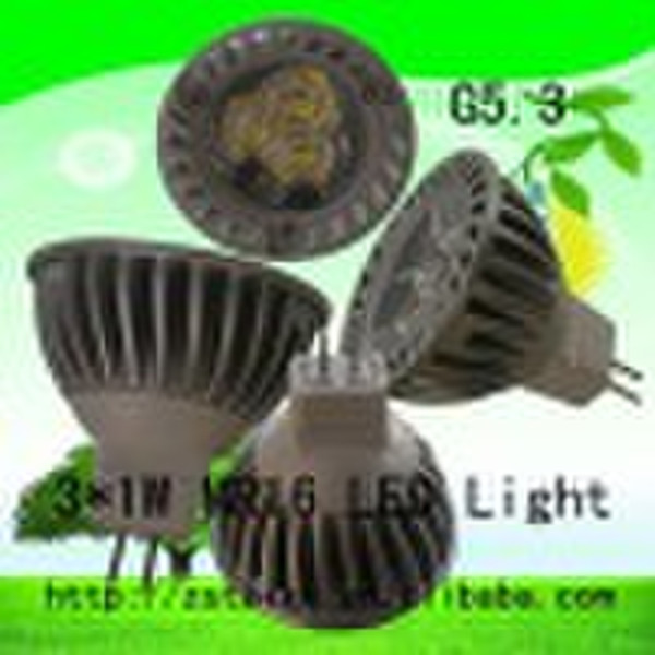 3 * 1W MR16 LED-Licht