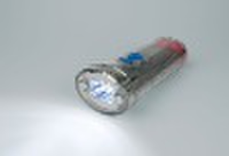 Waterproof Solar LED Flashlight