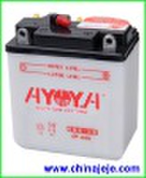 Dry Charged Motorcycle Battery 6N6-3B