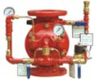 Deluge alarm valve