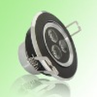 3*1w high power led downlight