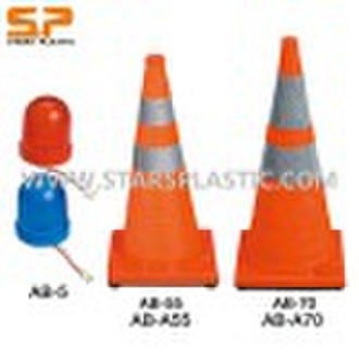 AB-70,AB-55 expandable road cone