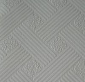 Pvc laminated Gypsum Ceiling Tiles Aluminum With F