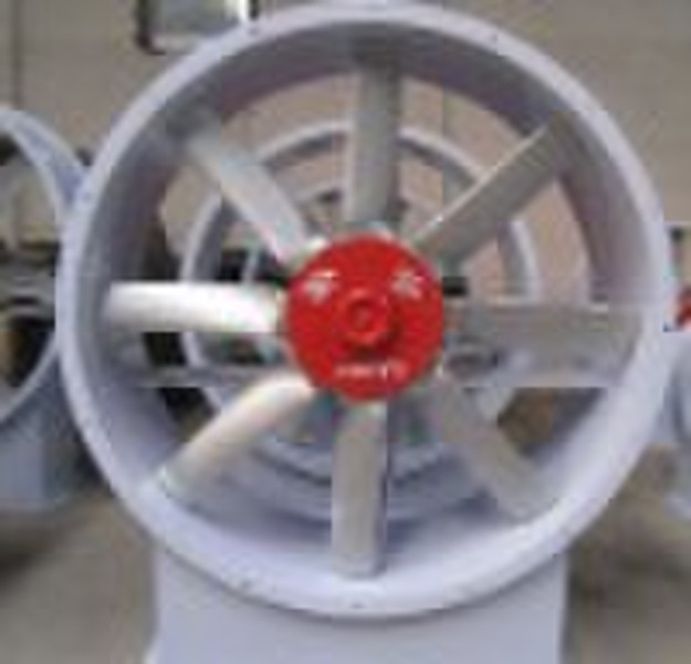 Textile and energy-efficient axial fan