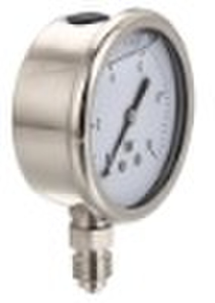 Stainless steel pressure gauge