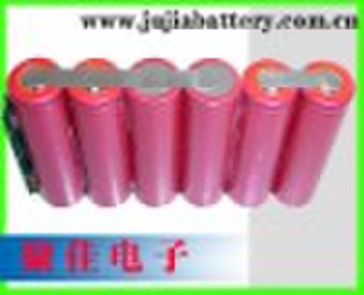 11.1V li-ion battery pack--made of SANYO cell