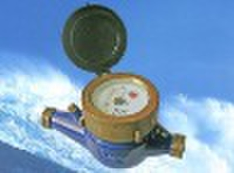 Multi-jet, vane wheel, dry-dial water meter(minity