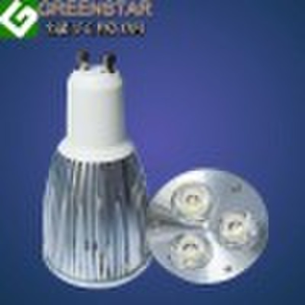 3x2W GU10 LED spotlight