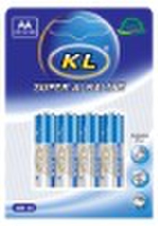 LR6/AA  alkaline battery