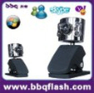 6 LED USB PC Webcam with clip