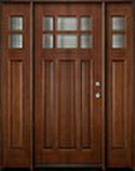 TMH-7213-5-CLR Door Exterior Wooden Door