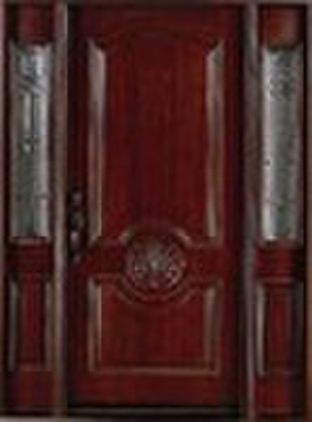 TMH-7607-5-CRV Exterior Wooden Door