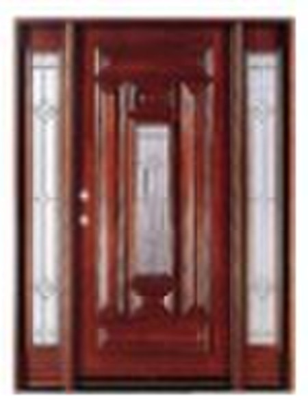 TCH-7590G-5-GL40 Exterior Wooden Door