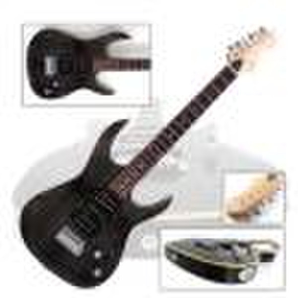 ELECTRIC  GUITAR  BLACK