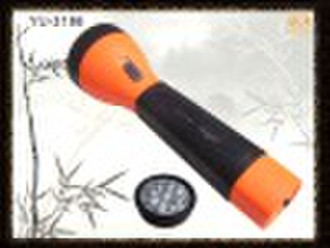 9 led rechargeable  flashlight