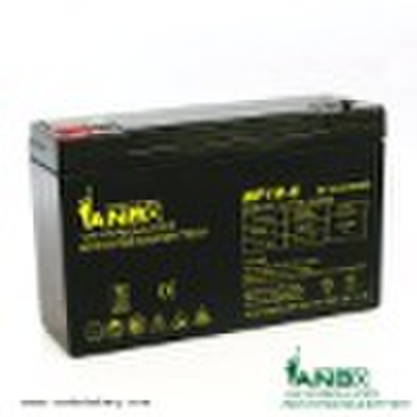 VRLA battery 6V10Ah