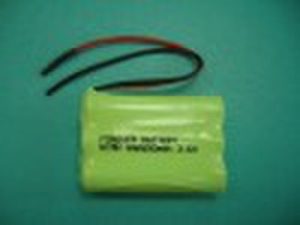 3*aaa800b nimh battery pack for emergency lighting