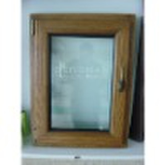 PVC WINDOWS (Holzmaserung, Energie gespart)