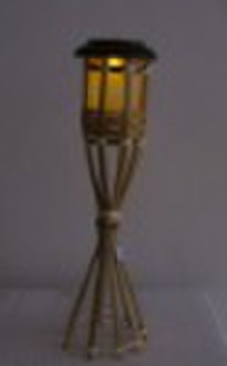 solar bamboo torch