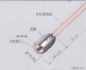 Стекло уплотнением NTC термистор из Shibaura, Японии