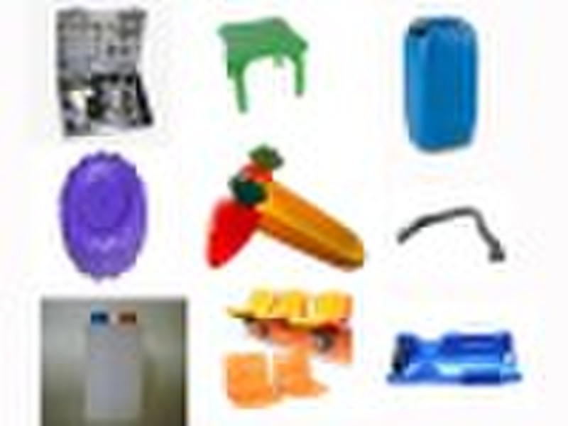 Plastic blow mould