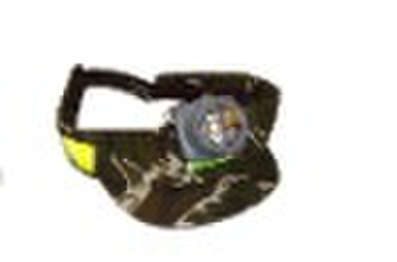 high power LED head lamp with Li-ion battery and c