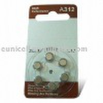 1.4V  Hearing aid Battery A312