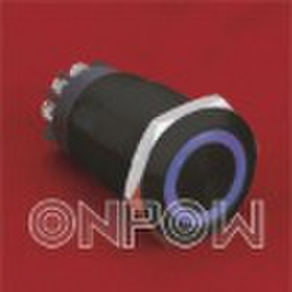 ONPOW LAS1 Series GQ illuminate metal push-button