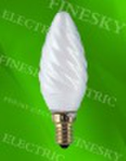 Frosted halogen bulb