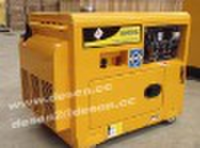 (5KVA / 5KW, с воздушным охлаждением, тихий дизель сварка) сварщика