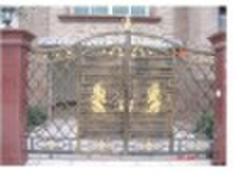 wrought iron yard  gate