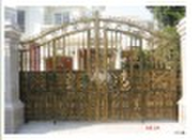 wrought metal gate