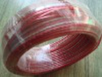 2010 New Transparent Red Speaker Cable