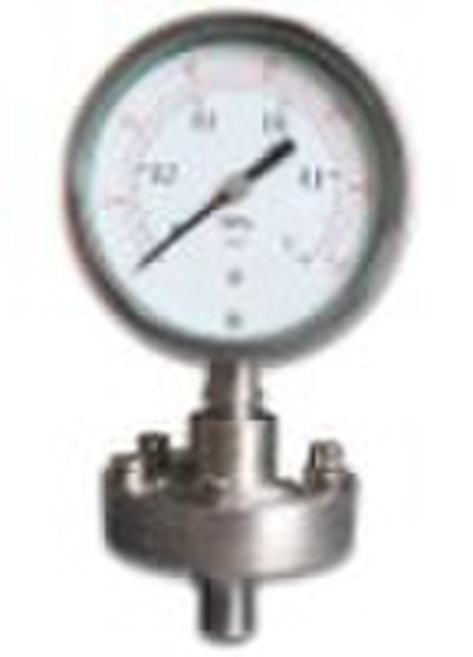 Stainless steel diaphragm gauge