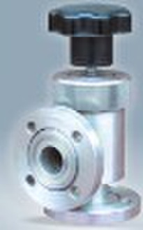 high vacuum angle valve