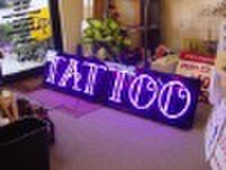Tattoo neon sign