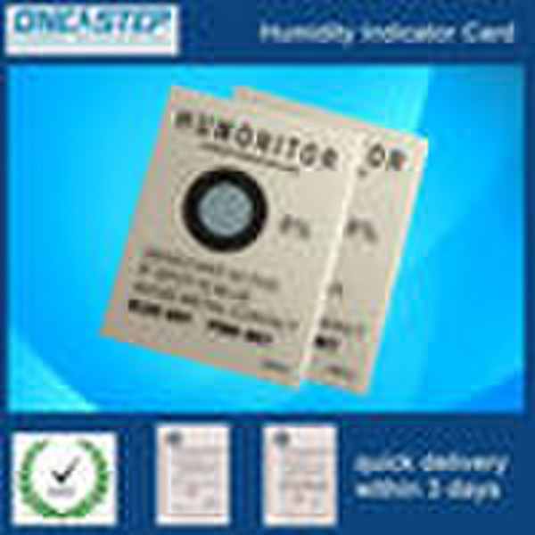 pcb, smd led packing Humidity indicator Card