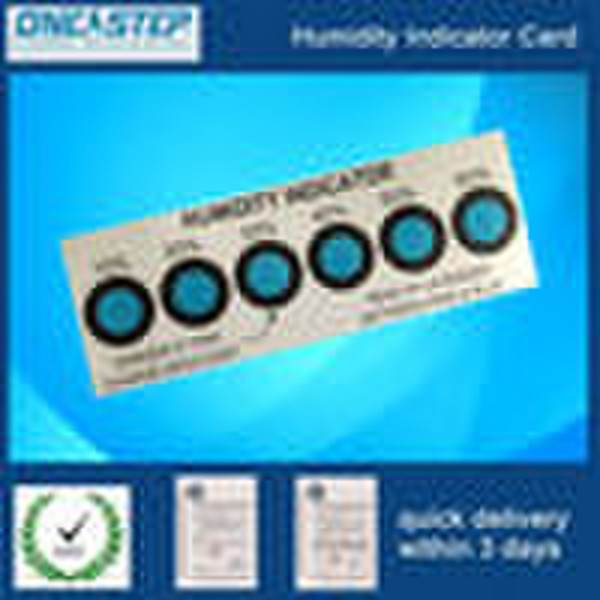 PCB packing Humidity Indicator Card