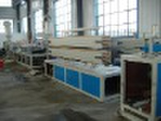wood-plastic profile production line