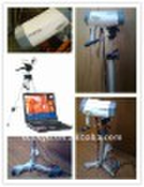 Digital electron colposcope work station