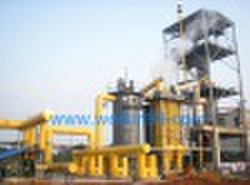 two-sect cold coal gasifier