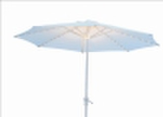 Alu.Umbrella mit Christmas Light