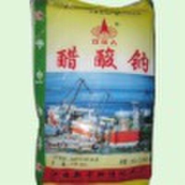 CH3COONa for fever package and dyeing industry sod