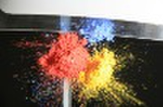 Color enamels for tempered glass