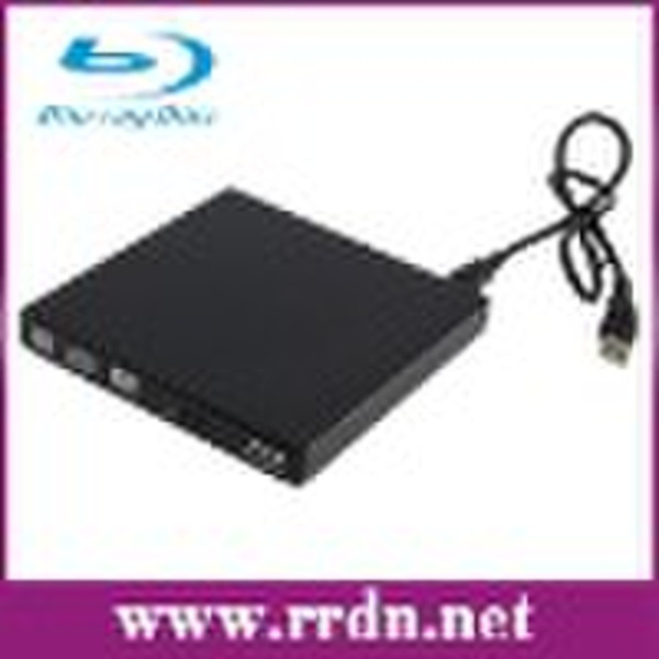 USB External 4X Write BD-R Blu-ray Burner Drive (G