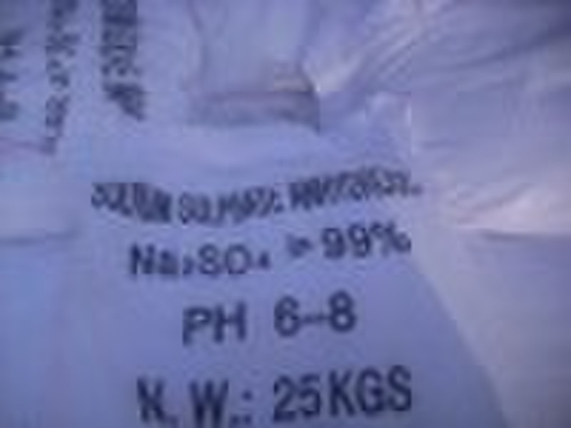 sodium sulphate anhydrous 99%(PH6-8)