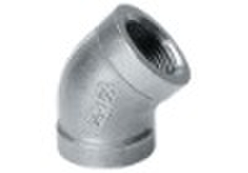 STAINLESS STEEL 45 DEGREE PIPE ELBOW