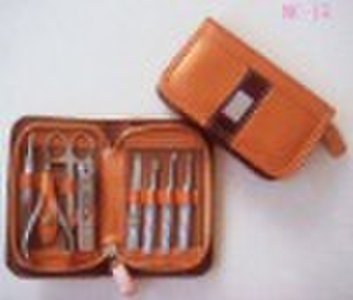 8pcs Manicure set with PU case