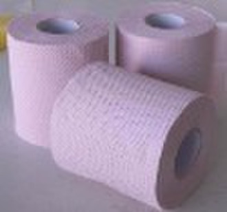 pink toilet tissue